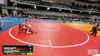 6A 215 lbs Cons. Round 1 - Lazaro Rodriguez, Arlington Martin vs Samuel Slaton, Conroe Oak Ridge