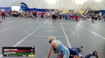 48 lbs Round 3 (8 Team) - Cohen Stiltner, FORGE vs Grayson Bish, WV Wild