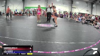 92 lbs Round 1 (3 Team) - Lou Bunch, Storm Wrestling vs Cadence Grulla, Fierce & Scrappy