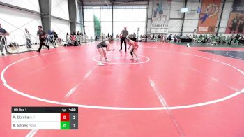 100 lbs Rr Rnd 1 - Ava Bonilla, Elite NJ Girls vs Alexandra Sebek, POWA