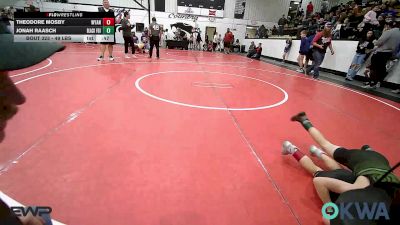 49 lbs Rr Rnd 3 - Theodore Mosby, Wyandotte Youth Wrestling vs Jonah Raasch, Black Fox Wrestling Club