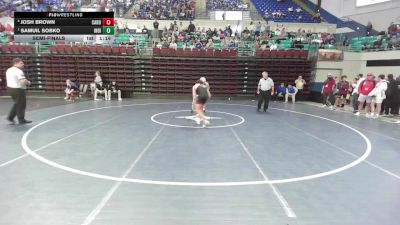 144 lbs Semifinal - Josh Brown, Carolina Forest vs Samuil Sobko, Indian Land