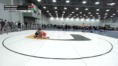 170 lbs Consi Of 16 #2 - Tristan Gibson, OH vs Kyler Crooks, OH