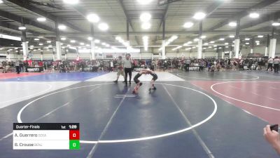 81 lbs Quarterfinal - Abel Guerrero, Oceanside WC vs Brixton Crouse, Benjamin Brawlers