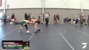 126 lbs Cons. Round 1 - Fred Herrington-Yeager, River City Wrestling LLC vs Jace DeAngelis, Midlothian Miners Wrestling Cl