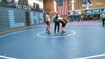 285 lbs Quarterfinal - Caden Young, Uintah vs Brayden Freitas, Riverton