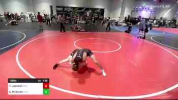 126 lbs Round Of 16 - Tyeson Leonard, Coronado vs Skyler Hickman, Grindhouse WC