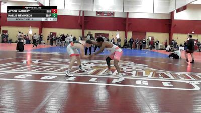 165 lbs Round Of 16 - Ayden Lambert, Iron Faith vs Kaelib Reynolds, Prophecy RTC
