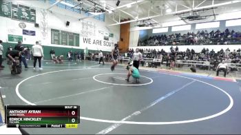 126 lbs Champ. Round 1 - Anthony Ayran, Aliso Niguel vs Edrick Hinckley, Yucaipa