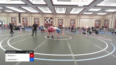 285 lbs Consi Of 8 #1 - Julio Romero, Pa vs Charles Rosenthal, Ny