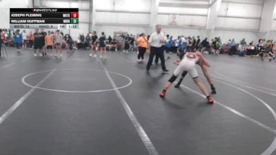 84 lbs Round 3 (8 Team) - Joseph Fleming, Mat Assassins Black vs William Huffman, Neighborhood Wrestling