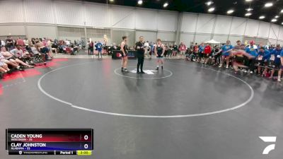 170 lbs Round 2 (8 Team) - Caden Young, Wisconsin vs Clay Johnston, Alabama