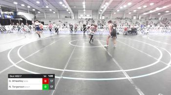 170 lbs Round Of 32 - Dom Wheatley, Diesel vs Noah Torgerson, Team Shutt Penguin