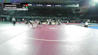 120 lbs Quarterfinal - Christian Perez, Del Oro vs Mahrean Samimi, Mira Loma