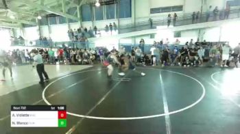 190 lbs Quarterfinal - Achilles Violette, Riverside Rascals vs Nathan Blanco, Chino WC