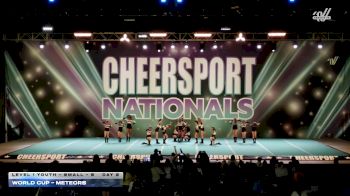 World Cup - Meteors [2026 L1 Youth - Small - B Day 2] 2026 CHEERSPORT National All Star Cheerleading Championship