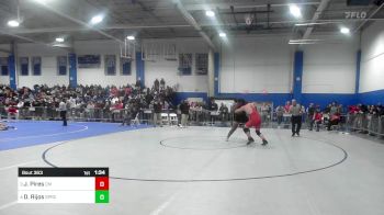 285 lbs Consolation - Joao Pedro Pires, Catholic Memorial vs Dominic Rijos, Springfield Central