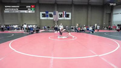 135 lbs Cons. Round 4 - Sophia Iannazzo, Lafayette vs Jadeyn Mcalpin, Red Oak