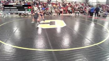 120 lbs Cons. Round 1 - Daviney Windows, Cheyenne East vs Janaya Cabrera, Gering