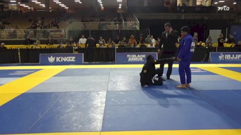 Florian Bayili vs Kalel Nascimento Dos Santos 2025 Pan Jiu Jitsu IBJJF Championship