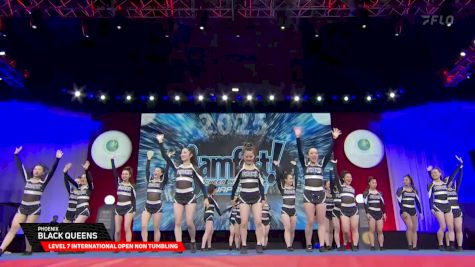 PHOENIX - BLACK QUEENS [2025 L7 International Open Non Tumbling Finals] 2025 The Cheerleading Worlds