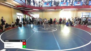 160 lbs Round Of 32 - Drew Wilson, Westford Academy vs Lucas Oliveira, Andover