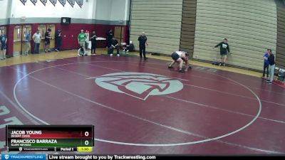 215 lbs Champ. Round 1 - Jacob Young, Desert Oasis vs Francisco Barraza, SLAM! NEVADA