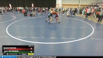 170 lbs Champ. Round 3 - Jack Van Rossum, WI vs Elijah Penton, FL