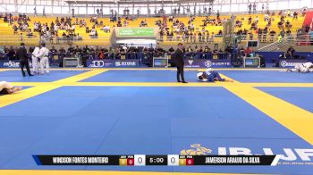 Jamerson Araujo Da Silva vs Windson Fontes Monteiro 2025 Brasileiro Jiu-Jitsu IBJJF