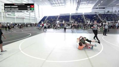 138 lbs Round Of 16 - Destry Hansen, WAR Wrestling Club vs Mickey Holland, Threshold WC