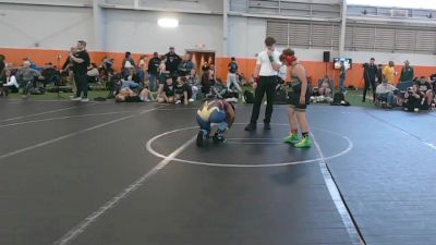 120 lbs Round 3 (4 Team) - John Bremke, Westshore WC vs Journey Singleton, Ohio Gold