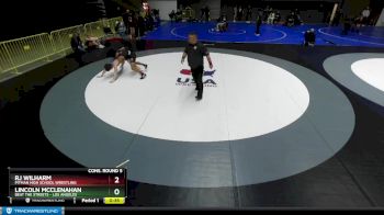 132 lbs Cons. Round 5 - Lincoln McClenahan, Beat The Streets - Los Angeles vs Rj Wilharm, Pitman High School Wrestling