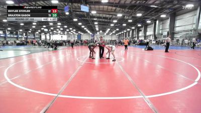 132 lbs Round Of 128 - Ayden Laws, NC vs David Newell, AL