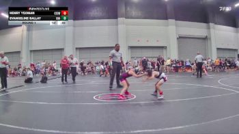 55 lbs Round 1 - Henry Yeoman, C2X/Charlotte School Of Wrestl vs Evangeline Ballay, Unaffiliated