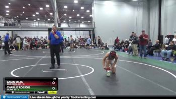 132 lbs Finals (2 Team) - Gavin Dilts, Gold Medal WC vs Charlie Robson, Escape TR