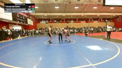159 lbs Champ. Round 2 - Brody Bischofberger, Windsor vs Dylan Gettrost, Clayton Valley