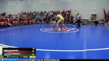 195 lbs Semis & Wb (16 Team) - Reid Schroeder, Southridge vs Jackson Ingenito, Daleville