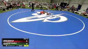 120 lbs Placement Matches (16 Team) - Javin Douglas, Oklahoma Red FS vs Davarvise Daniels, Arkansas