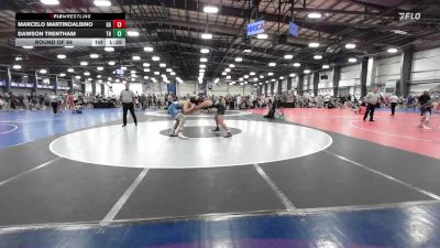 160 lbs Round Of 64 - Marcelo Martinoalbino, GA vs Dawson Trentham, TN