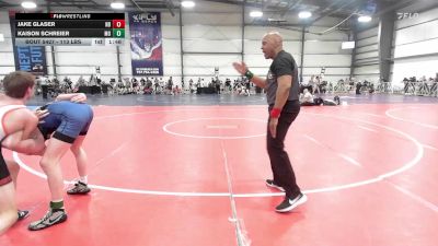 113 lbs Round Of 64 - Jake Glaser, ND vs Kaison Schreier, MO