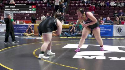 235 lbs First Round - Leah Nason, Athens-G vs Jenna Chapman, Albert Gallatin-G