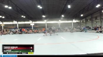 71 lbs Round 2 (3 Team) - LJ McKay, Legacy Wrestling Academy vs Taesom Neibaur, Idaho Falls / Rigby