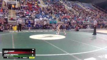 126 lbs Cons. Round 3 - Aaron Brimhall, Williams County vs John Jundt, Rugby