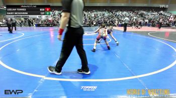 68 lbs Consolation - Leeliah Torres, Crusader Wrestling vs Daisy McGovern, Toppenish Bad Boys Wrestler