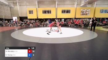 51 kg Rr Rnd 1 - Nathan Morales, Team Alien Gold vs Shane Young, Mohawk Valley WC HS