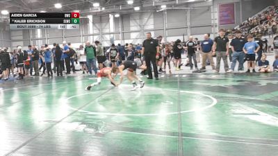 74 lbs Champ. Rd Of 16 - Kaleb Erickson, Sandpoint Legacy Wrestling Club vs Aiden Garcia, Billings Wrestling Club