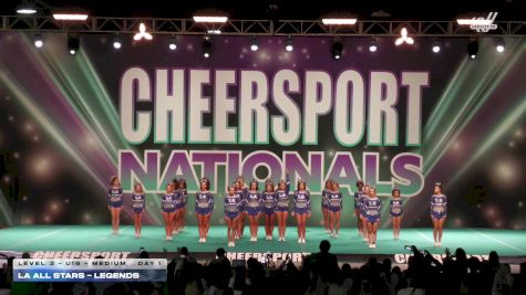LA All Stars - Legends [2026 L3 - U16 - Medium Day 1] 2026 CHEERSPORT National All Star Cheerleading Championship