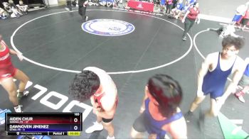 165 lbs Round 2 (16 Team) - Iyland Calvo, SDIKWA-FR vs Israel Sanchez, KTWA-FR