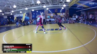 215 lbs Round 1 (8 Team) - Damian Soto, Alpha Dogs vs Malachi Carroll, OutKast WC