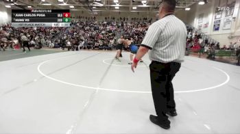 Boys 285 lbs 1st Place Match - Juan Carlos Puga, Gilroy Boys vs Hung Vo, Silver Creek Boys